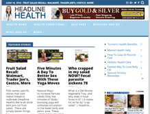 Tablet Screenshot of headlinehealth.com